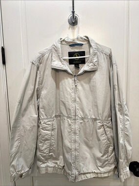 Aigle Utility Jacket 100% cotton in cream XL